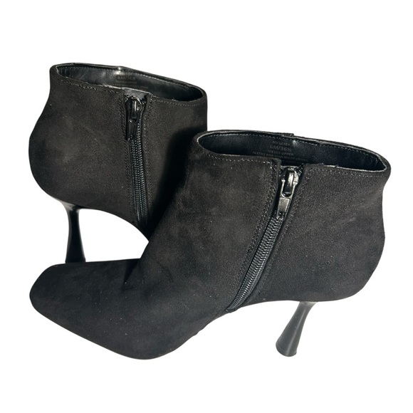 Mix 6 Lexey Square Toe Spike Heeled Booties Womens Sz 6 - Picture 3 of 12